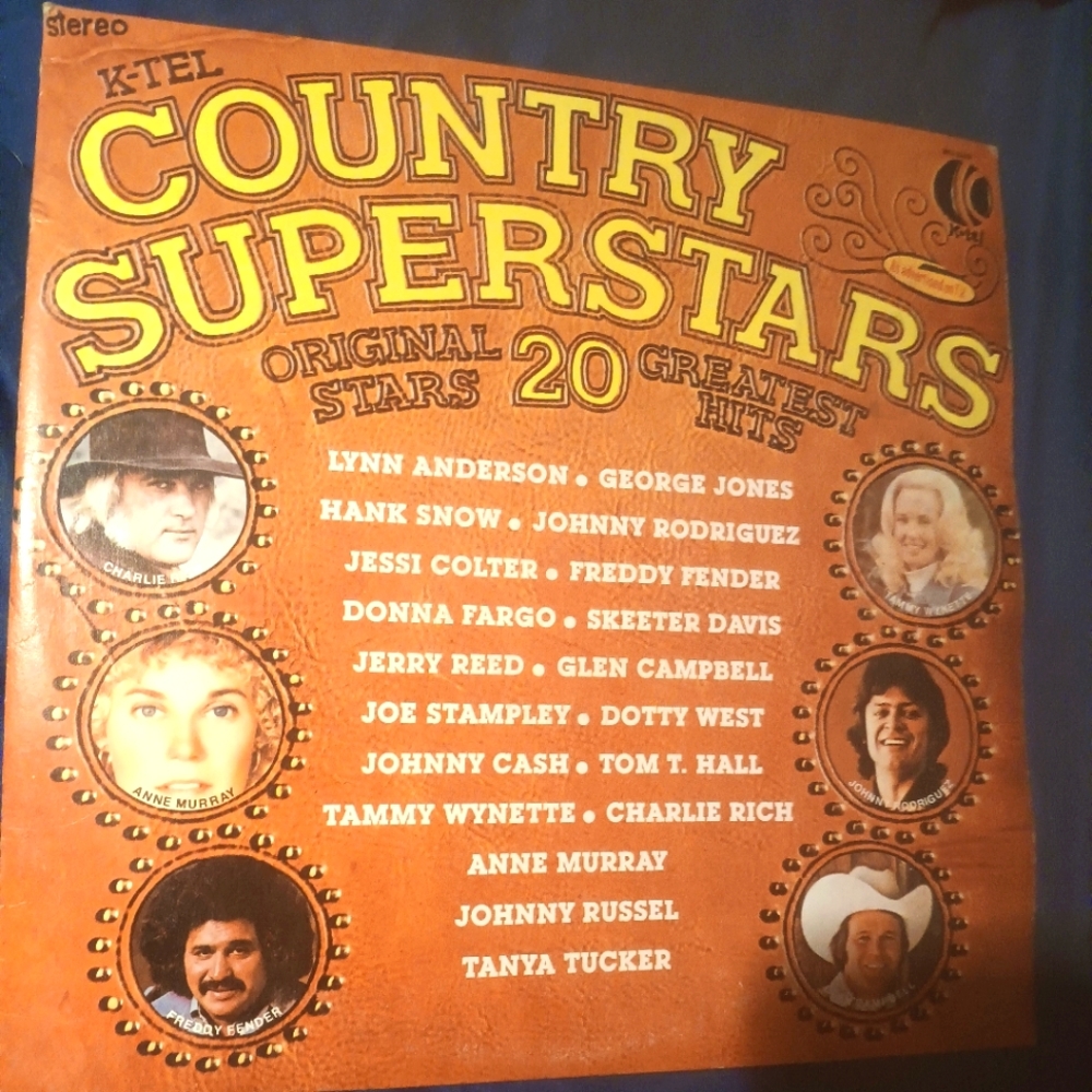 Country superstars vinyl record